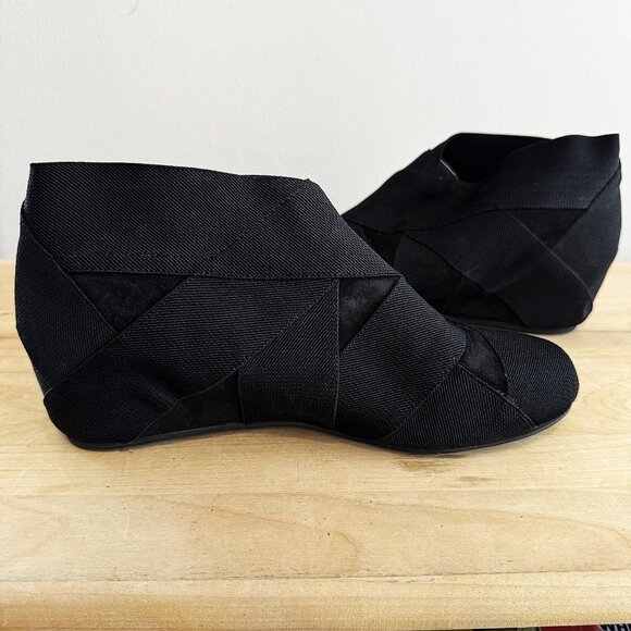 UNITED NUDE Bandage Black Ankle Wedge Booties EU 41 / US 10 - Picture 1 of 8